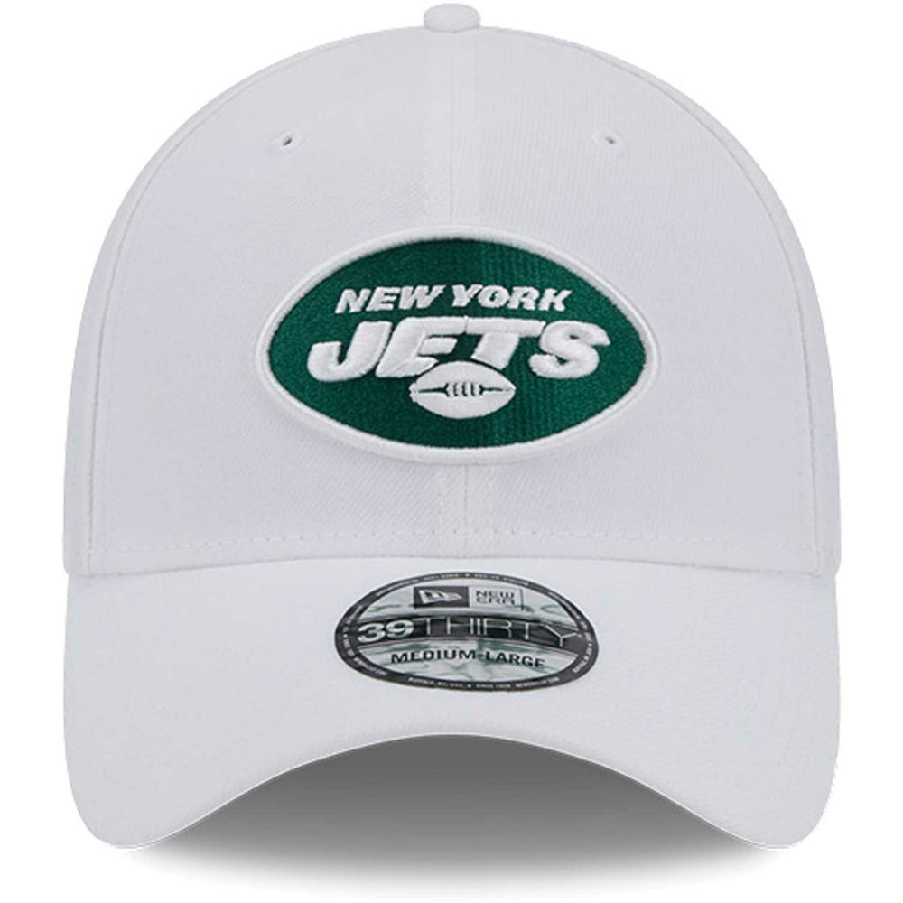 New York Jets New Era Main 39THIRTY Flex Hat - White for sale