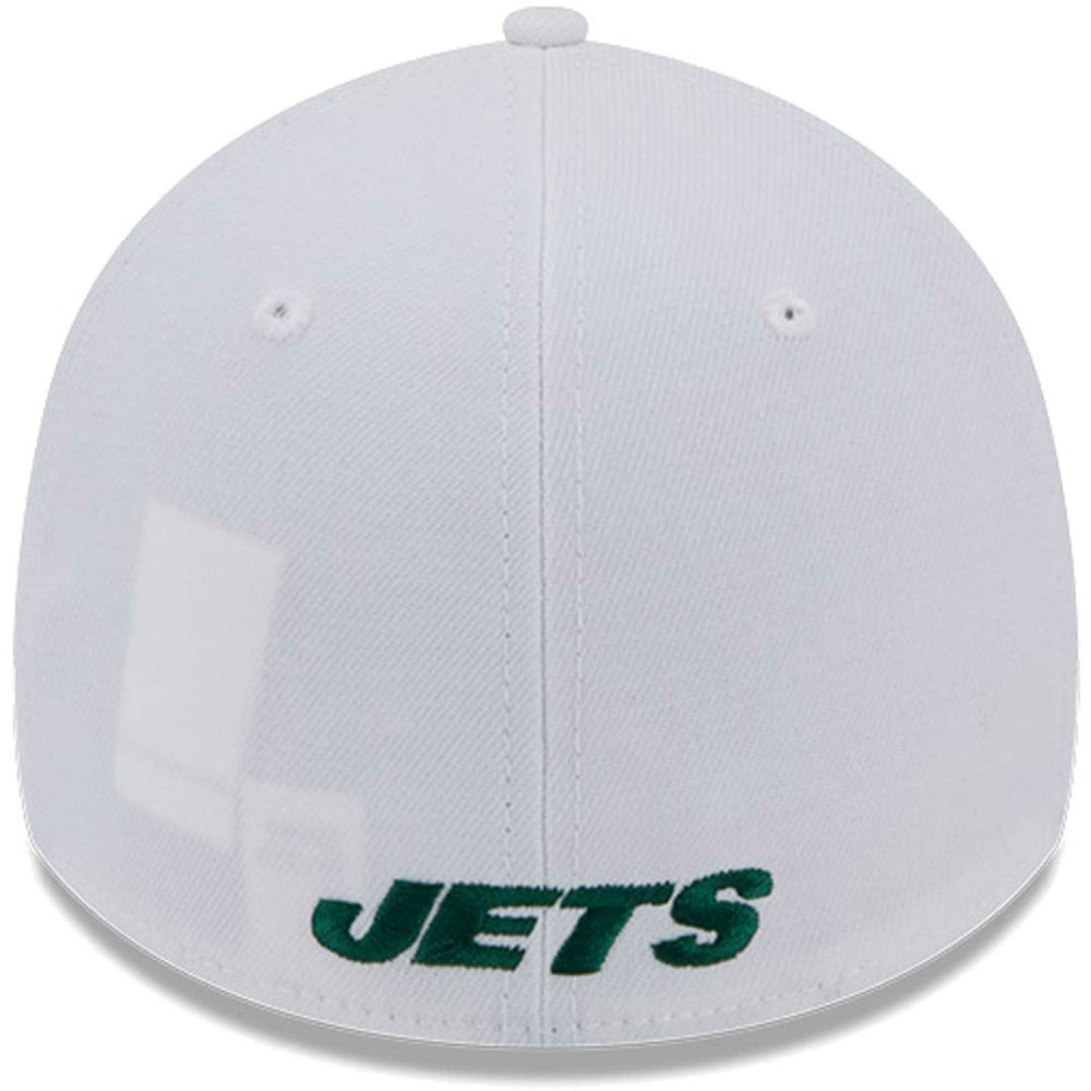New York Jets New Era Main 39THIRTY Flex Hat - White for sale