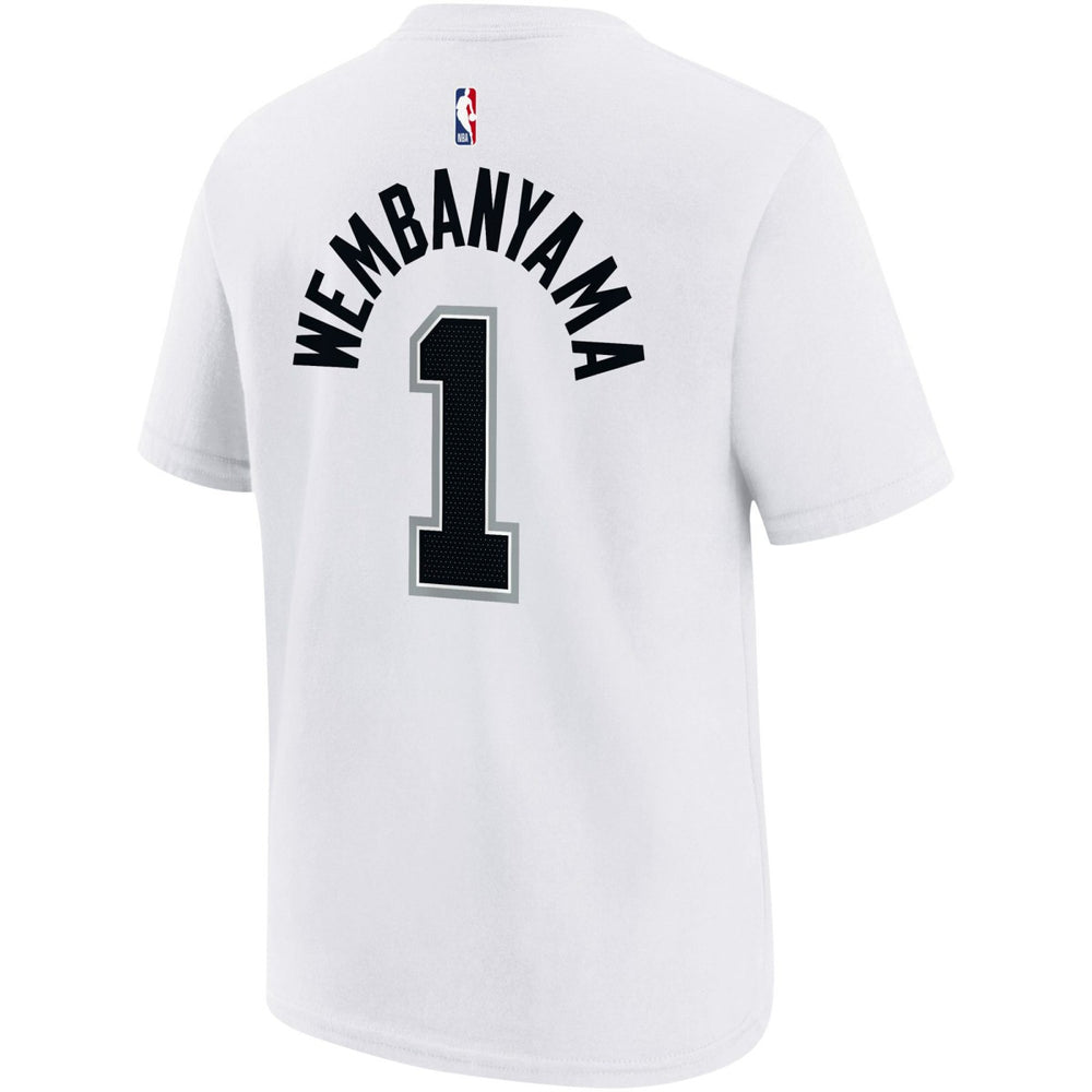 Victor Wembanyama San Antonio Spurs Youth Name & Number Association T-Shirt - White | Nike shop