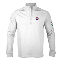 Colorado Rockies Levelwear City Connect Calibre Insignia Core Quarter-Zip Pullover Top - White