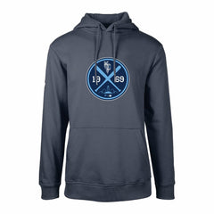 Kansas City Royals Levelwear City Connect Podium Strike Pullover Hoodie - Navy