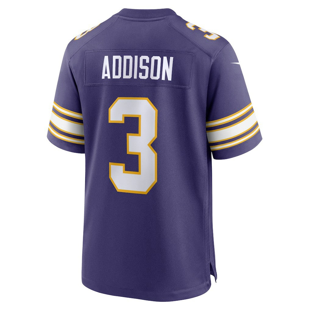 Jordan Addison Minnesota Vikings Alternate Game Jersey - Purple | Nike for sale
