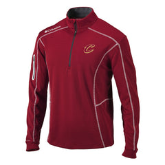 Cleveland Cavaliers Omni-Wick Shotgun Quarter-Zip Pullover Top sale - Wine | Columbia outlet