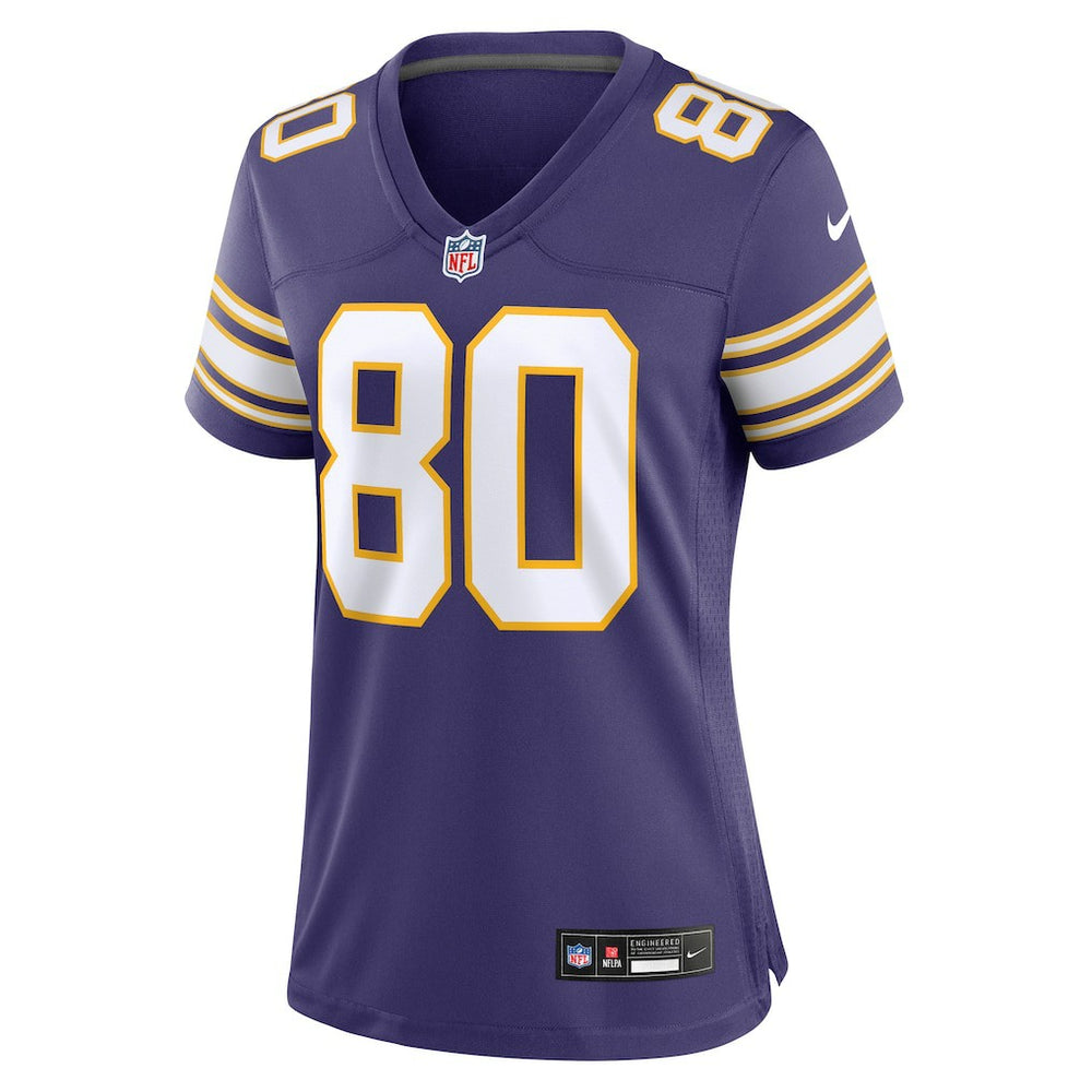 Cris Carter Minnesota Vikings Women's Classic Retired Player Game Jersey - Purple | Nike outlet