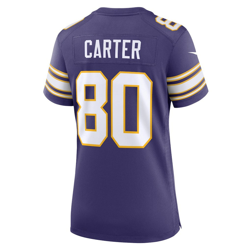 Cris Carter Minnesota Vikings Women's Classic Retired Player Game Jersey - Purple | Nike outlet