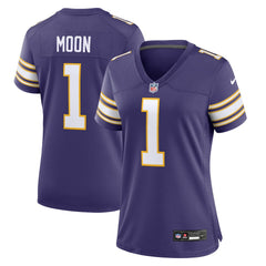 Warren Moon Minnesota Vikings Women's Classic Retired Player Game Jersey - Purple | Nike cheap