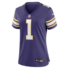 Warren Moon Minnesota Vikings Women's Classic Retired Player Game Jersey - Purple | Nike cheap