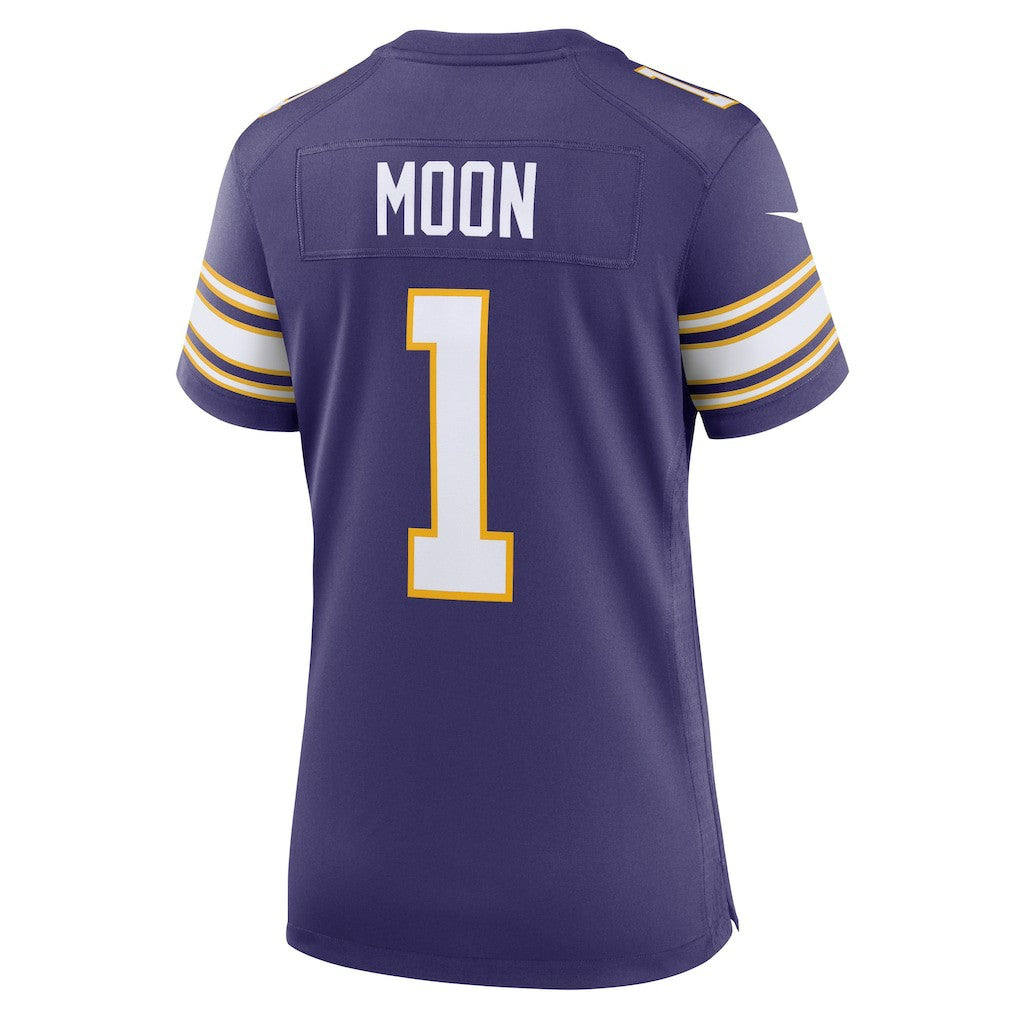 Warren Moon Minnesota Vikings Women's Classic Retired Player Game Jersey - Purple | Nike cheap
