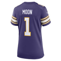 Warren Moon Minnesota Vikings Women's Classic Retired Player Game Jersey - Purple | Nike cheap