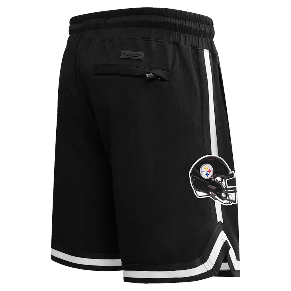 Pittsburgh Steelers Pro Standard Classic Chenille Shorts - Black outlet