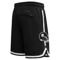 Pittsburgh Steelers Pro Standard Classic Chenille Shorts - Black outlet