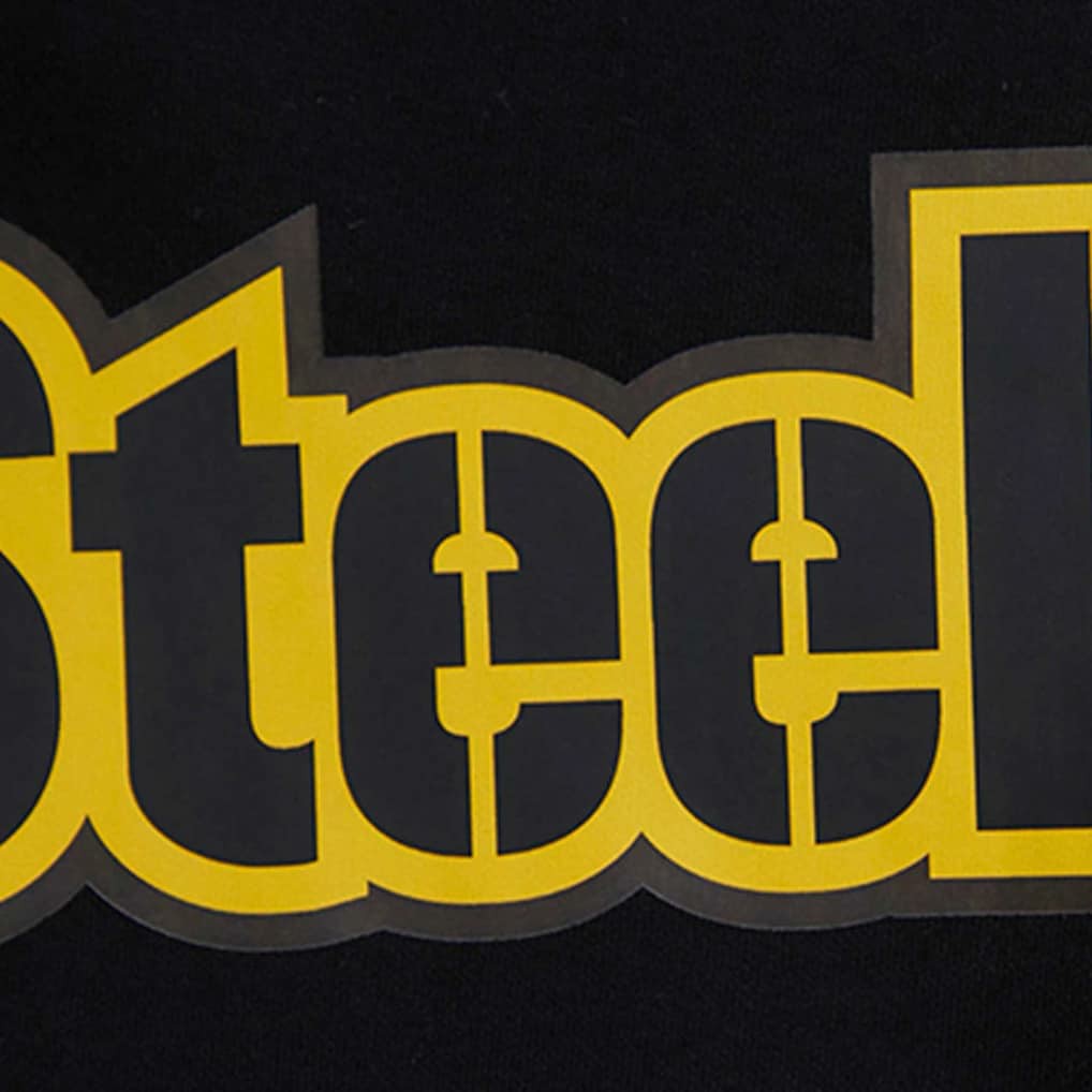 Pittsburgh Steelers Pro Standard Classic Chenille Shorts - Black outlet