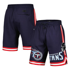 Tennessee Titans Pro Standard Classic Chenille Shorts - Navy outlet