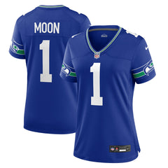 Warren Moon Seattle Seahawks Women's Throwback Retired Player Game Jersey - Royal | Nike sale
