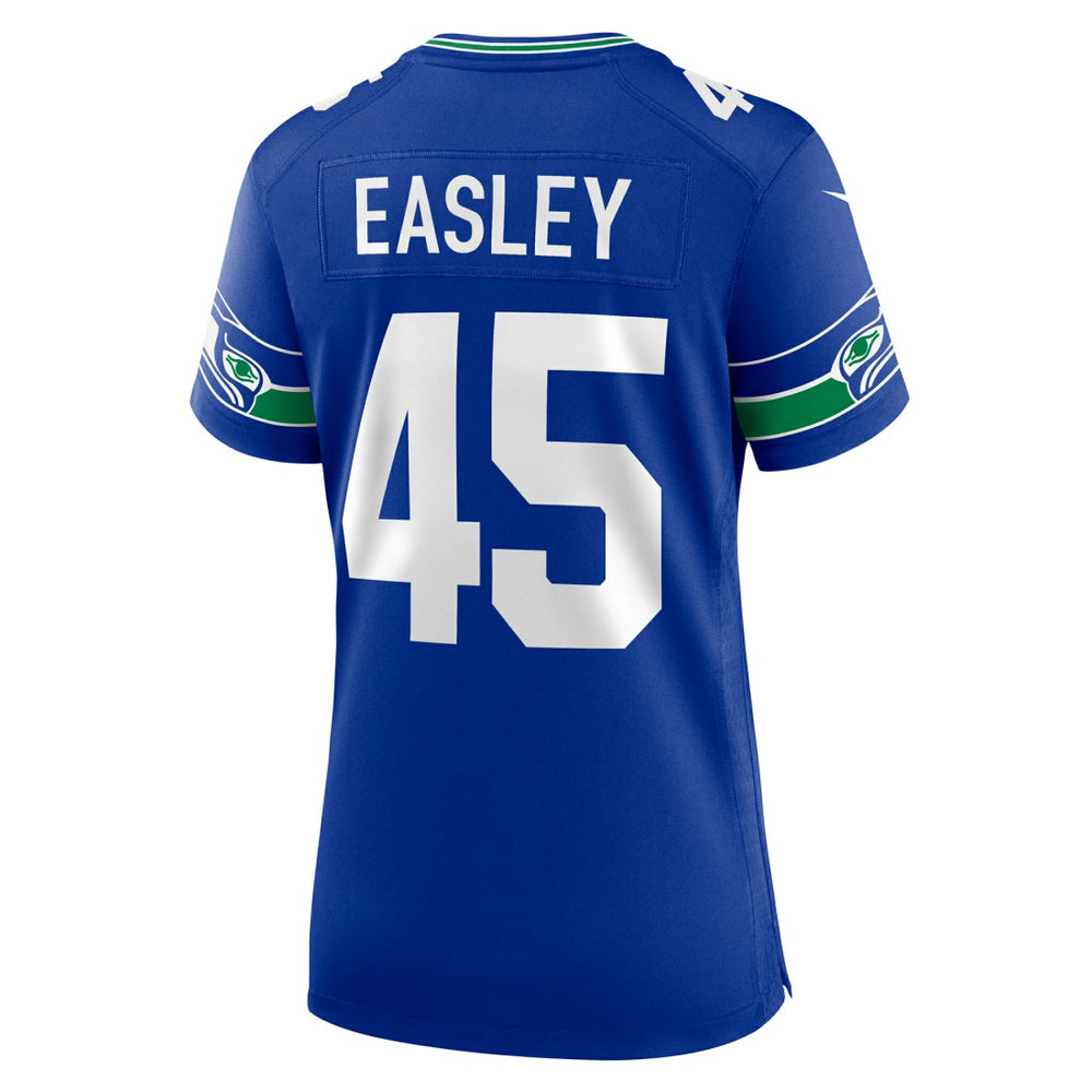 Kenny Easley Seattle Seahawks Women's Throwback Retired Player Game Jersey - Royal | Nike discount