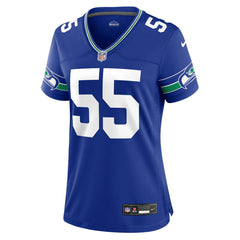 Brian Bosworth Seattle Seahawks Women's Throwback Retired Player Game Jersey - Royal | Nike for sale