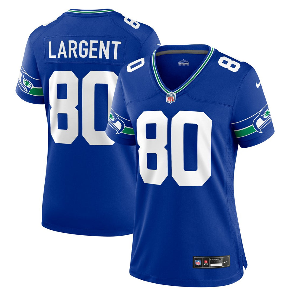 Steve Largent Seattle Seahawks Women's Throwback Retired Player Game Jersey - Royal | Nike discount