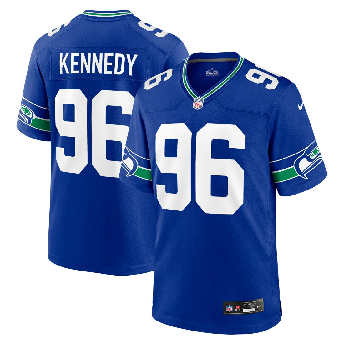 Cortez Kennedy Seattle Seahawks Retired Player Alternate Game Jersey - Royal | Nike cheap