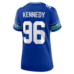 Cortez Kennedy Seattle Seahawks Women's Throwback Player Game Jersey - Royal | Nike for sale