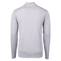 Philadelphia Eagles Cutter & Buck Virtue Eco Pique Micro Stripe Recycled Quarter-Zip Pullover Top - White online