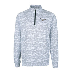 Philadelphia Eagles Cutter & Buck Traverse Camo Print Stretch Quarter-Zip Pullover - Charcoal outlet