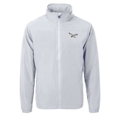 Philadelphia Eagles Cutter & Buck Charter Eco Recycled Full-Zip Jacket - Silver sale