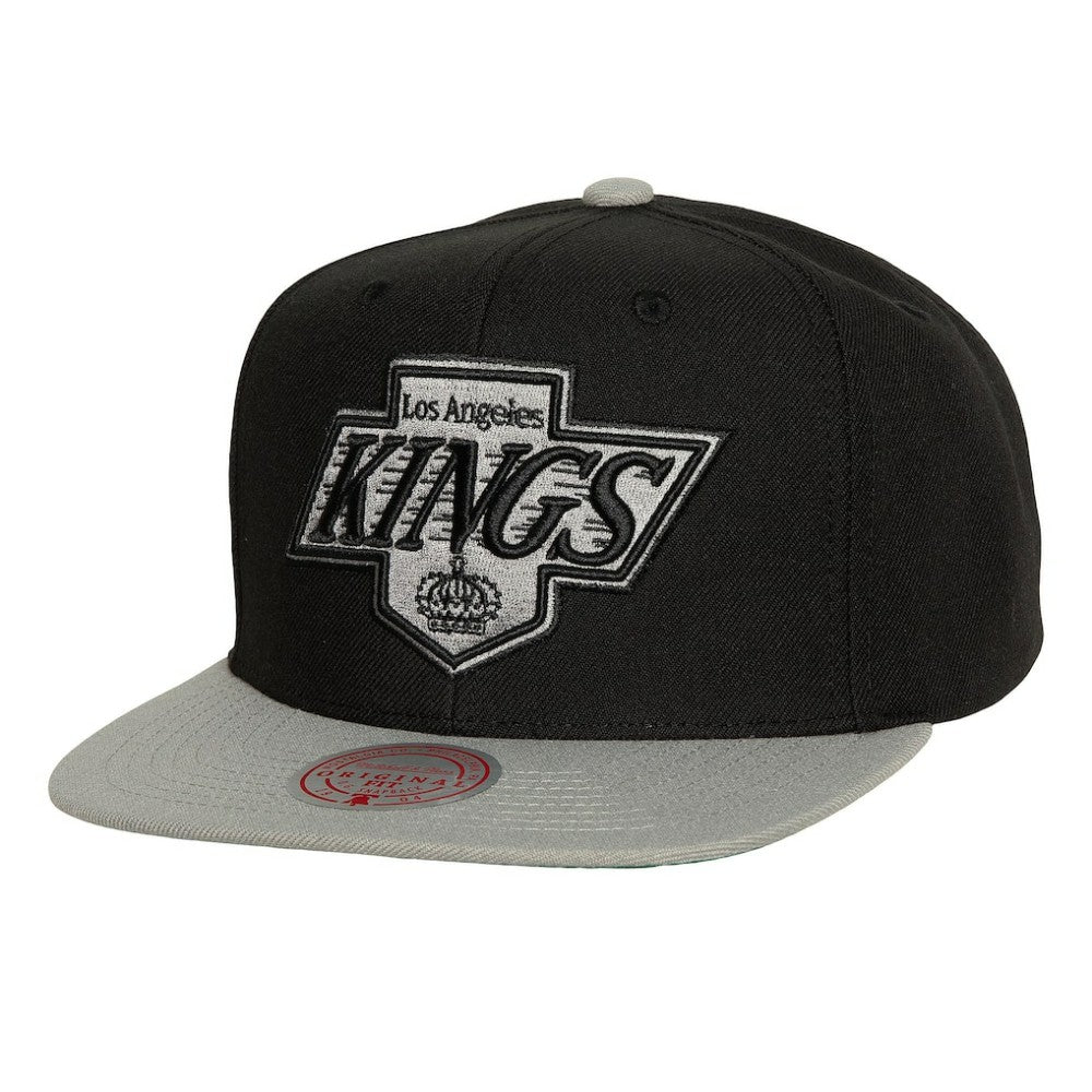 Los Angeles Kings Mitchell & Ness Core Team Ground 2.0 Snapback Hat Black