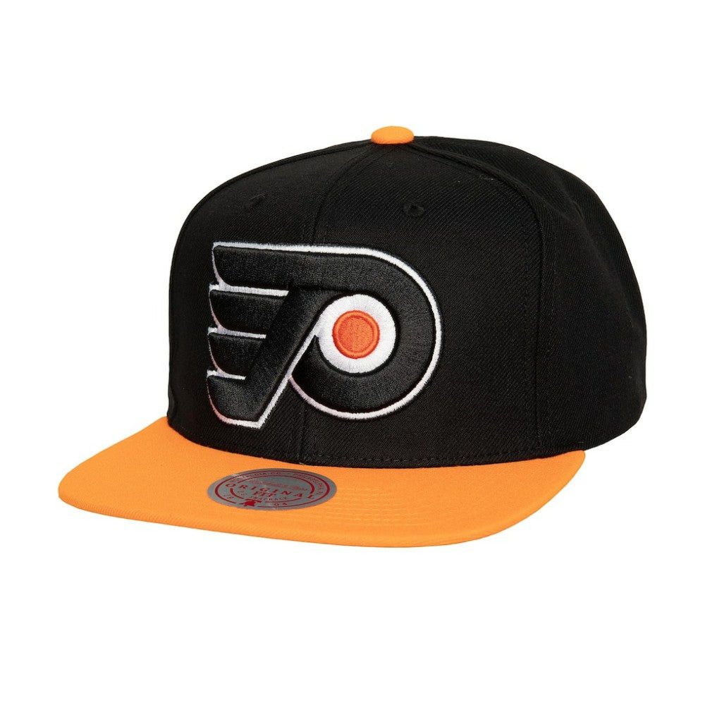 Philadelphia Flyers Mitchell & Ness Core Team Ground 2.0 Snapback Hat Black
