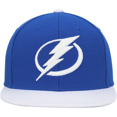 Tampa Bay Lightning Mitchell & Ness Core Team Ground 2.0 Snapback Hat Blue