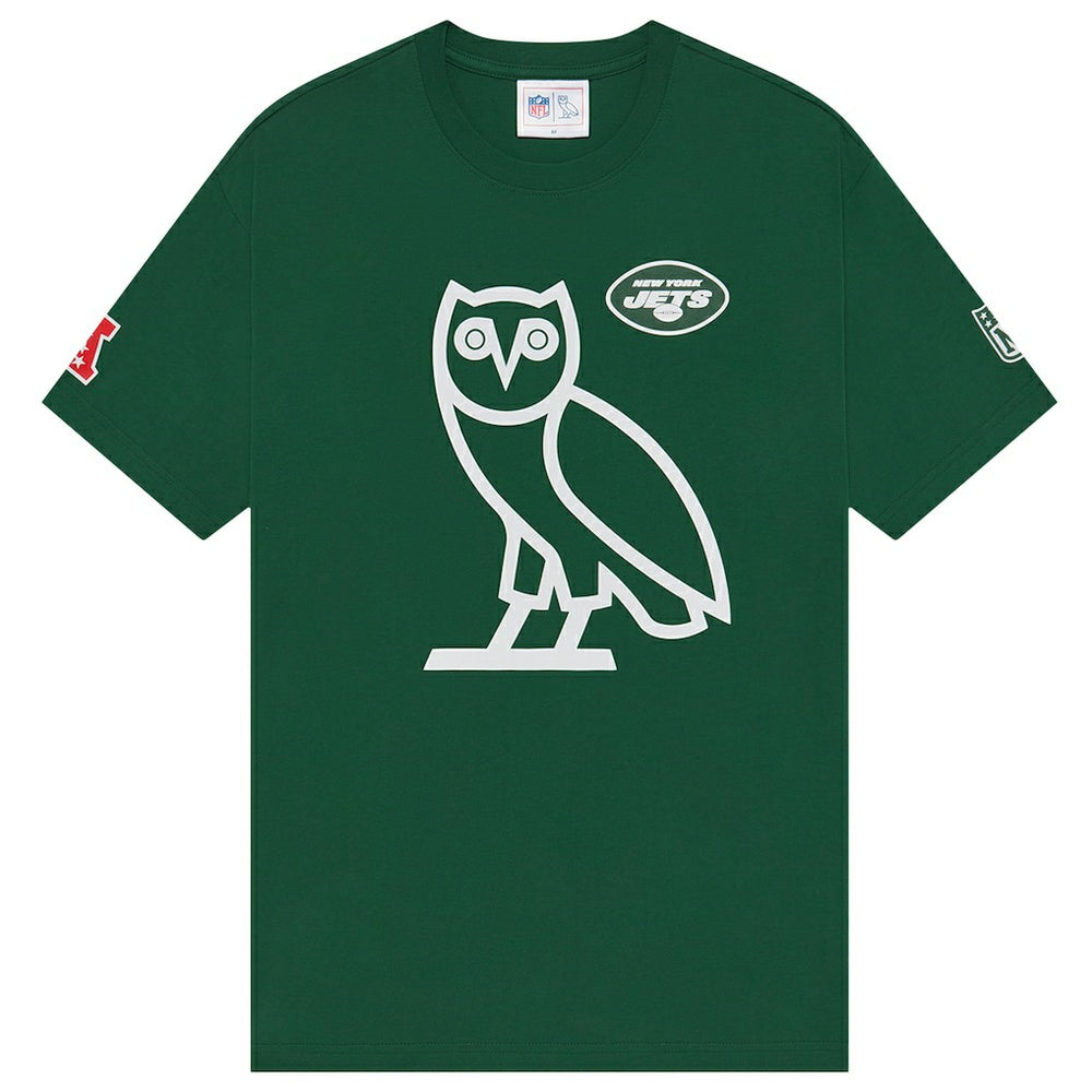 New York Jets OVO x NFL OG Owl T-Shirt – Green online