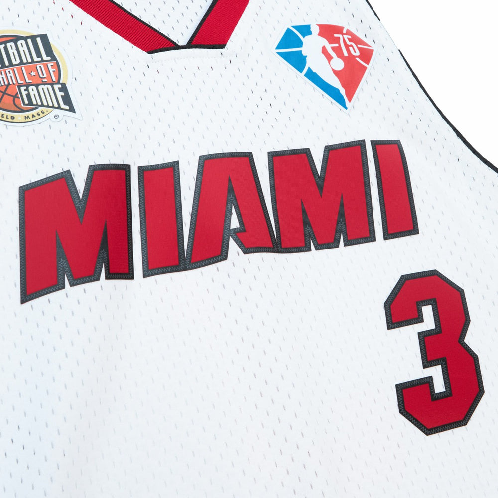 Dwyane Wade Miami Heat Unisex Hall of Fame Class of 2023 Throwback Swingman Jersey - White | Mitchell & Ness shop