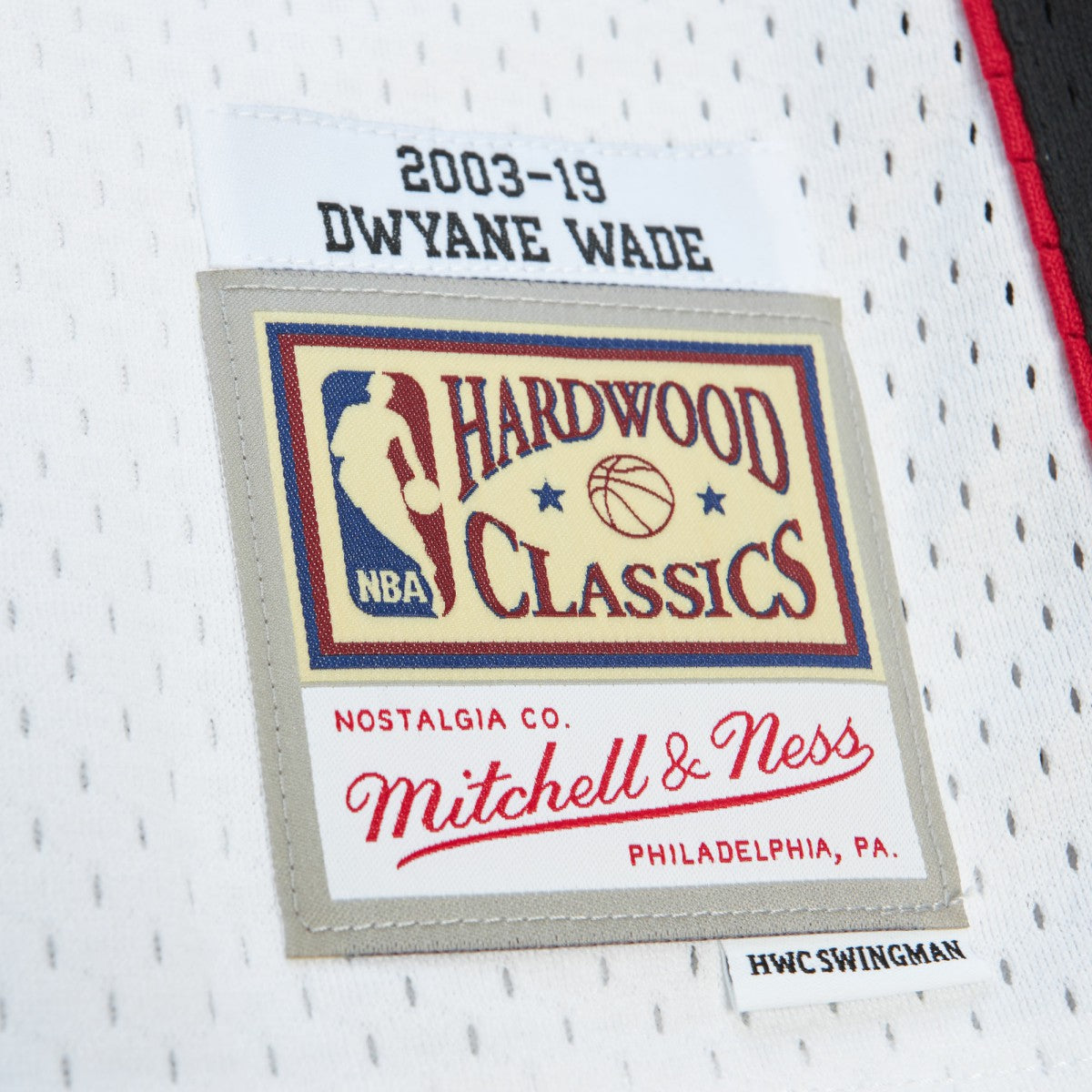 Dwyane Wade Miami Heat Unisex Hall of Fame Class of 2023 Throwback Swingman Jersey - White | Mitchell & Ness shop