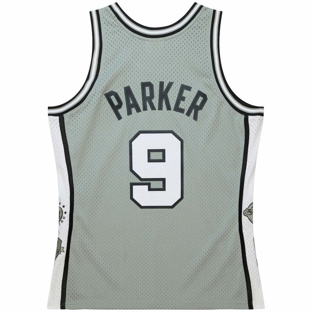 Tony Parker San Antonio Spurs Unisex Hall of Fame Class of 2023 Throwback Swingman Jersey - Gray | Mitchell & Ness for sale