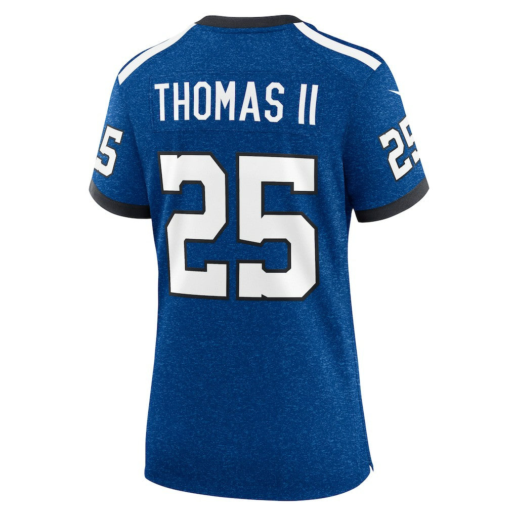 Rodney Thomas II Indianapolis Colts Women's Indiana Nights Alternate Game Jersey - Royal | Nike sale