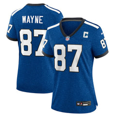 Reggie Wayne Indianapolis Colts Women's Indiana Nights Alternate Game Jersey - Royal | Nike sale