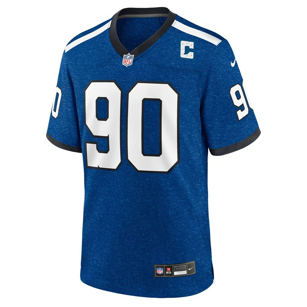 Grover Stewart Indianapolis Colts Alternate Game Jersey - Blue | Nike outlet