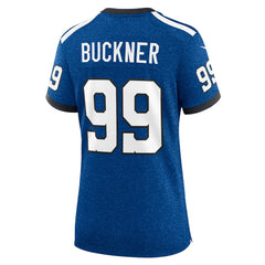 DeForest Buckner Indianapolis Colts Women's Indiana Nights Alternate Game Jersey - Royal | Nike outlet