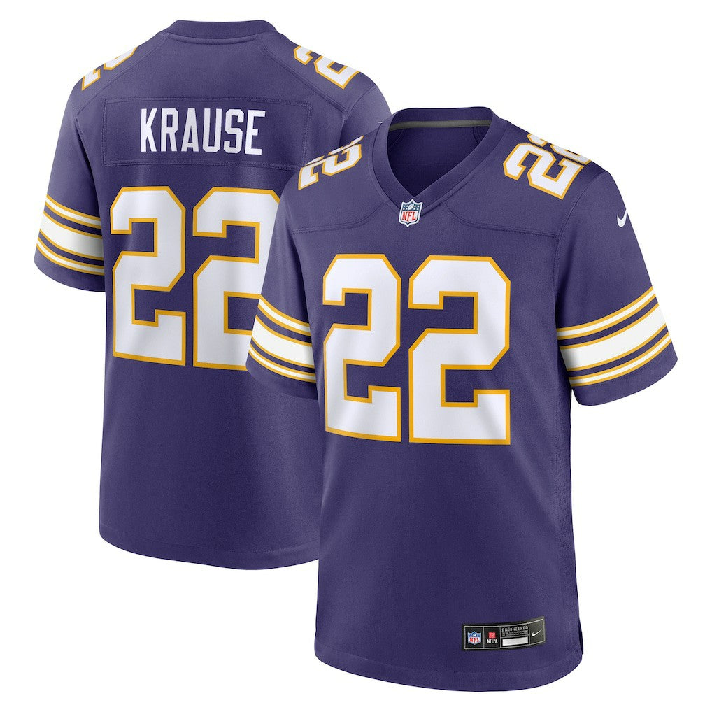 Paul Krause Minnesota Vikings Retired Player Alternate Game Jersey - Purple | Nike on sale
