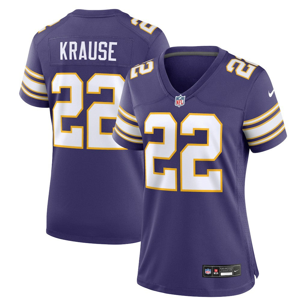 Paul Krause Minnesota Vikings Women's Classic Retired Player Jersey - Purple | Nike on sale