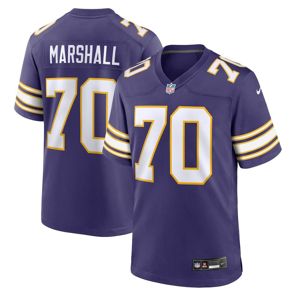 Jim Marshall Minnesota Vikings Retired Player Alternate Game Jersey - Purple | Nike sale