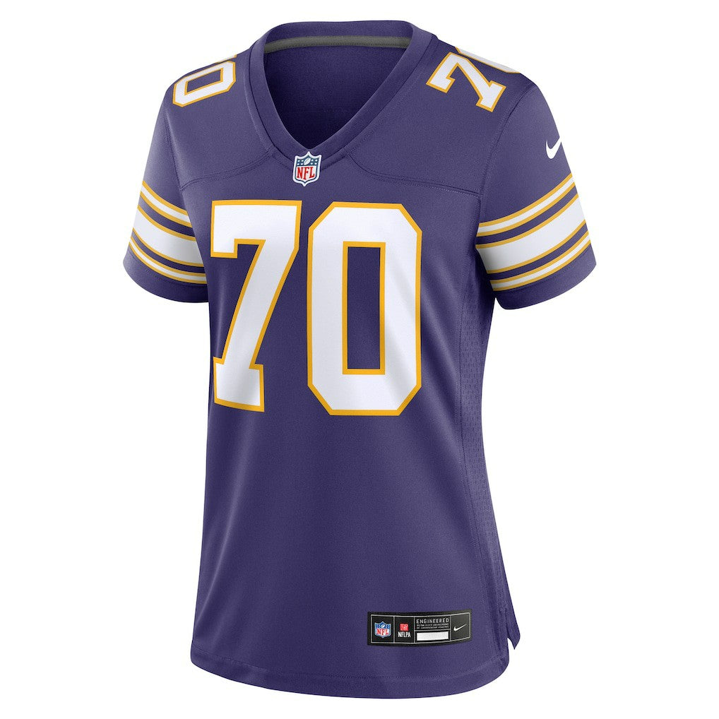Jim Marshall Minnesota Vikings Women's Classic Retired Player Jersey - Purple | Nike discount