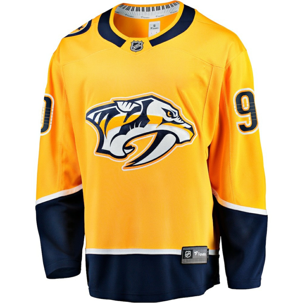 Ryan O'Reilly Nashville Predators Fanatics Breakaway Jersey Gold
