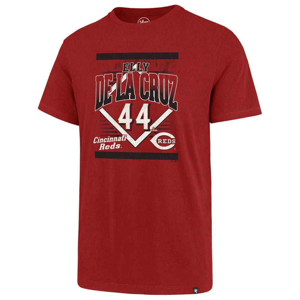 Elly De La Cruz Cincinnati Reds Graphic T-Shirt - Red | 47 brand