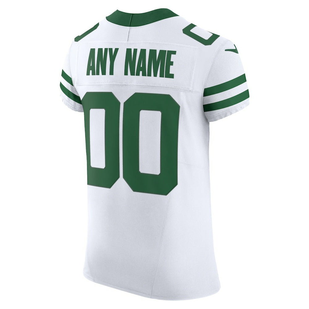 New York Jets Vapor F.U.S.E. Elite Custom Jersey - White | Nike outlet