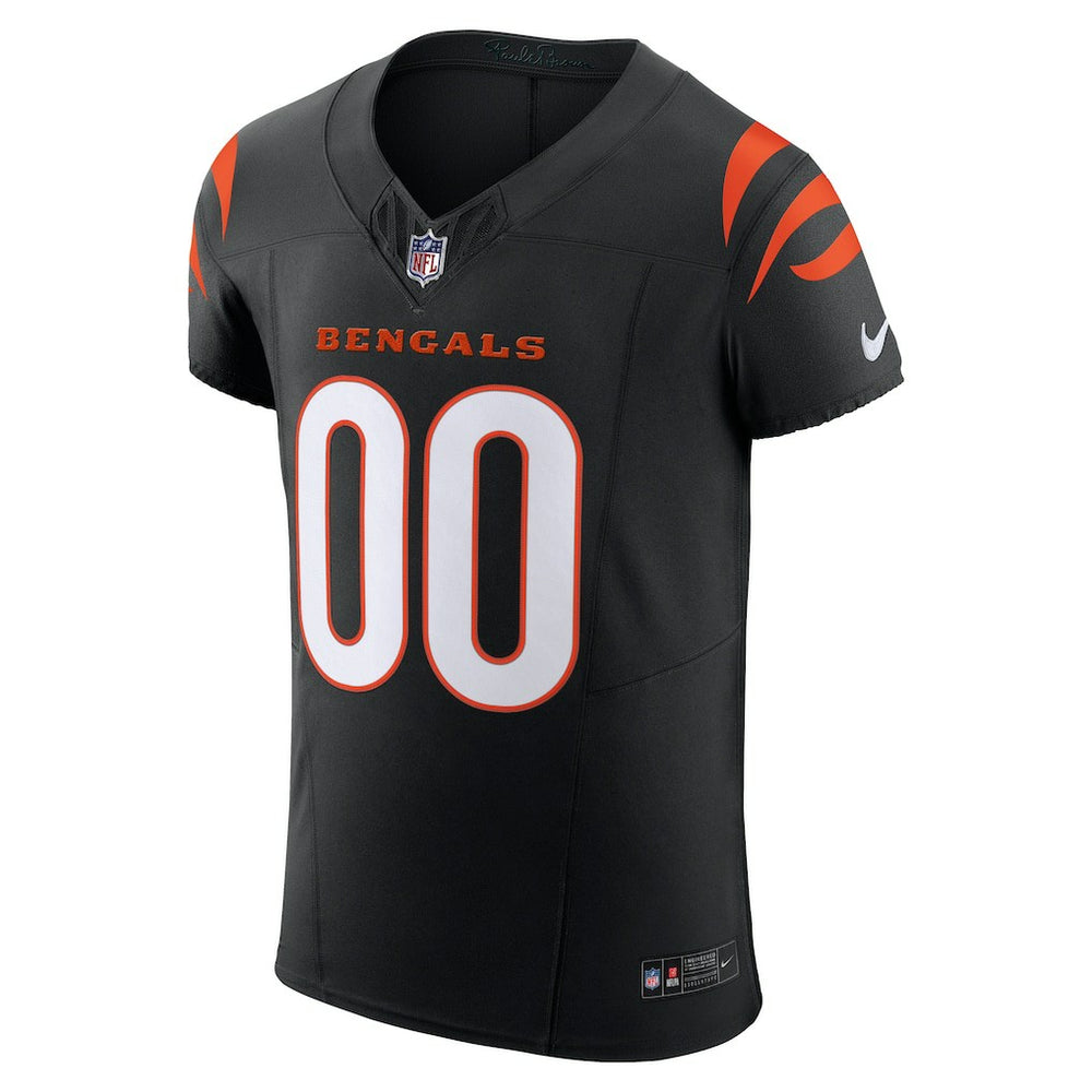 Cincinnati Bengals Team Vapor F.U.S.E. Elite Custom Jersey - Black | Nike outlet
