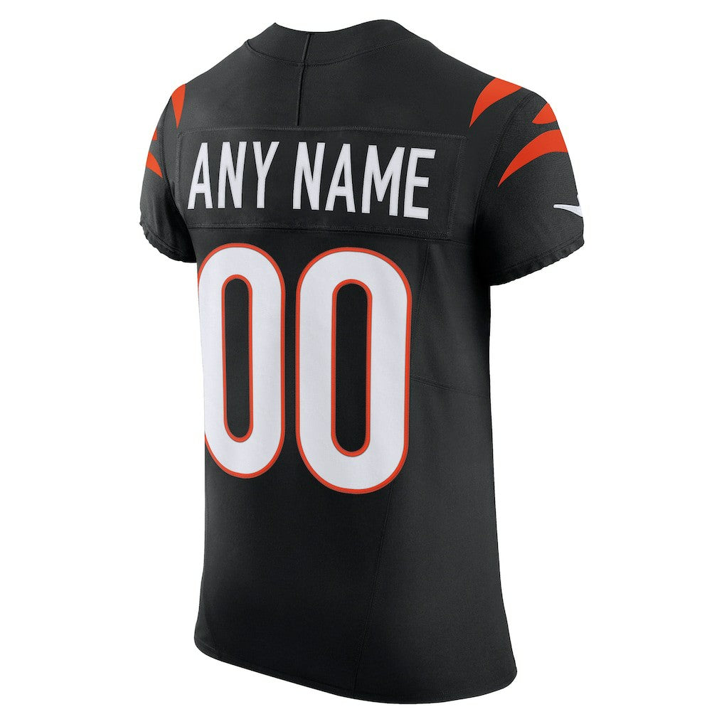 Cincinnati Bengals Team Vapor F.U.S.E. Elite Custom Jersey - Black | Nike outlet