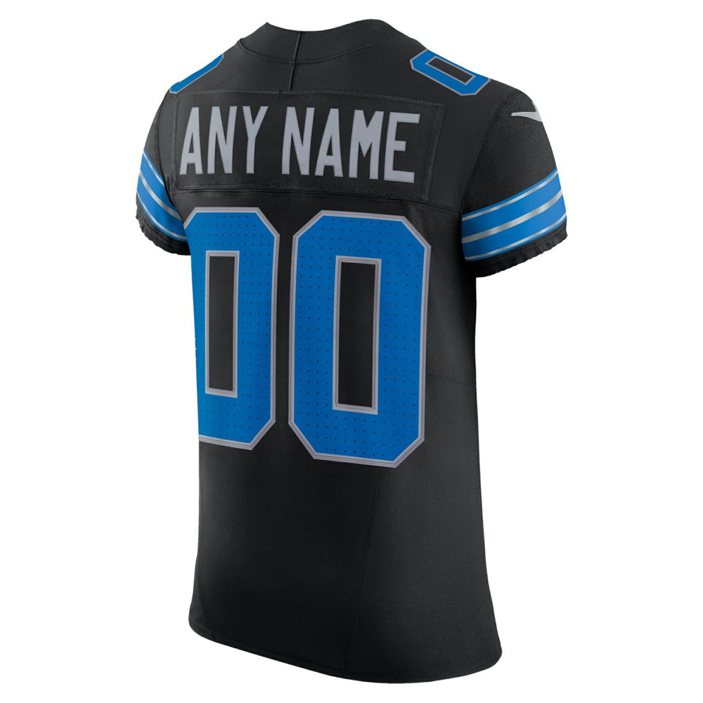 Detroit Lions Alternate Vapor F.U.S.E. Elite Custom Jersey - Black | Nike on sale