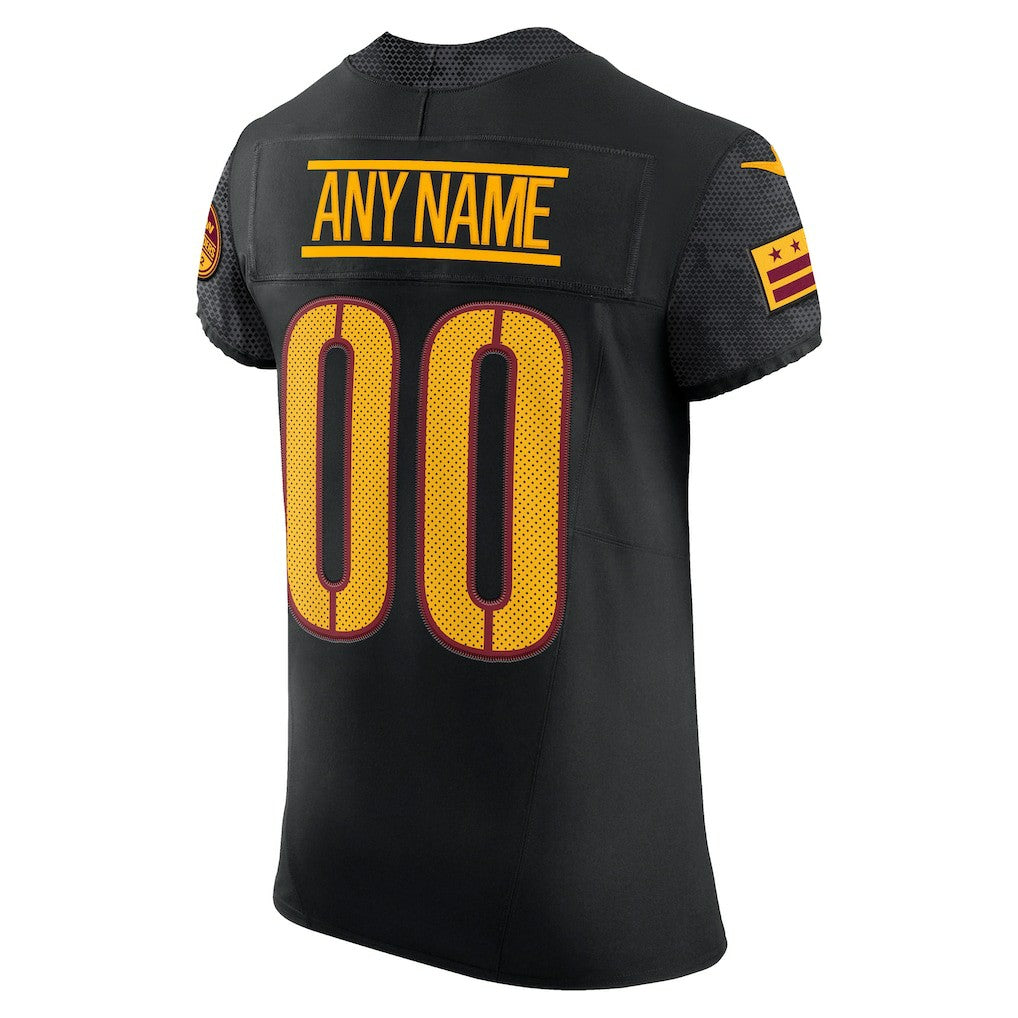 Washington Commanders Alternate Vapor F.U.S.E. Elite Custom Jersey - Black | Nike discount