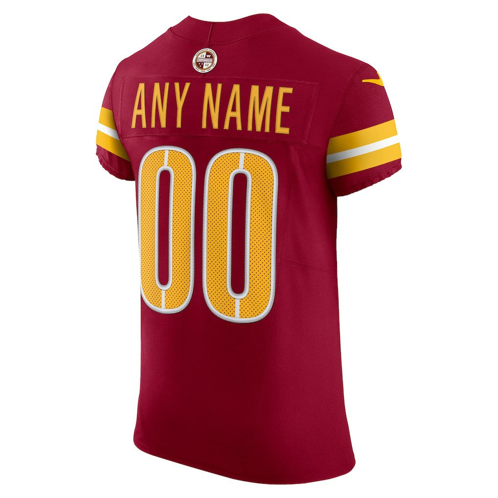 Washington Commanders Team Vapor F.U.S.E. Elite Custom Jersey - Burgundy | Nike online