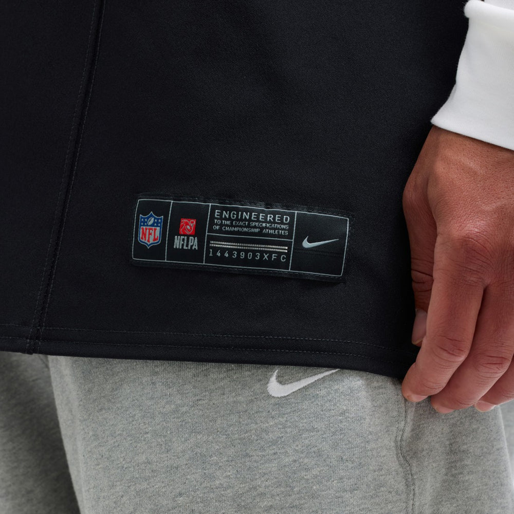 Aidan Hutchinson Detroit Lions Alternate Vapor F.U.S.E. Elite Jersey - Black | Nike on sale